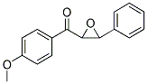 (4-METHOXYPHENYL)(3-PHENYLOXIRAN-2-YL)METHANONE Struktur