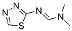 N,N-DIMETHYL-N'-(1,3,4-THIADIAZOL-2-YL)IMINOFORMAMIDE Struktur