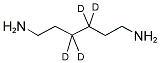 1,6-DIAMINO(HEXANE-3,3,4,4-D4) Struktur