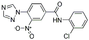 N-(2-CHLOROPHENYL)-3-NITRO-4-(1H-1,2,4-TRIAZOL-1-YL)BENZENECARBOXAMIDE Struktur