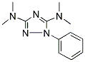 N-[3-(DIMETHYLAMINO)-1-PHENYL-1H-1,2,4-TRIAZOL-5-YL]-N,N-DIMETHYLAMINE Struktur