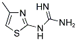 N-(4-METHYL-1,3-THIAZOL-2-YL)GUANIDINE Struktur