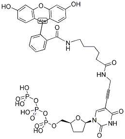 FLUORESCEIN-12-DDUTP Struktur