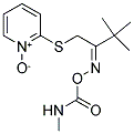 2-([3,3-DIMETHYL-2-(([(METHYLAMINO)CARBONYL]OXY)IMINO)BUTYL]THIO)PYRIDINIUM-1-OLATE Struktur