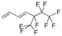 5,6,6,7,7,7-HEXAFLUORO-5-TRIFLUOROMETHYL-1,3-HEPTADIENE Struktur