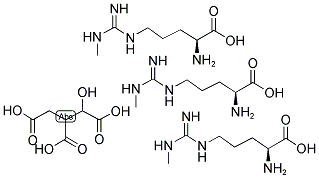 L-NG-MONOMETHYL ARGININE CITRATE Struktur