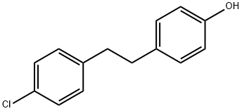 4-(4-CHLOROPHENETHYL)BENZENOL Struktur