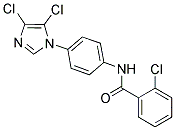 N1-[4-(4,5-DICHLORO-1H-IMIDAZOL-1-YL)PHENYL]-2-CHLOROBENZAMIDE Struktur