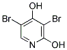 3,5-DIBROMOPYRIDINE-2,4-DIOL Struktur