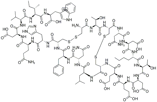 (NLE6)-SARAFOTOXIN C Struktur