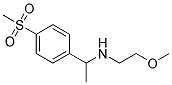 N-(2-METHOXYETHYL)-N-(1-[4-(METHYLSULFONYL)PHENYL]ETHYL)AMINE Struktur