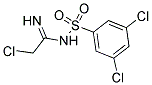 N1-(2-CHLOROETHANIMIDOYL)-3,5-DICHLOROBENZENE-1-SULFONAMIDE Struktur