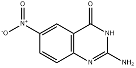 2-AMINO-6-NITRO-4(3H)-QUINAZOLONE Struktur