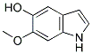 5-HYDROXY-6-METHOXYINDOLE Struktur