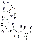 BIS(5-CHLOROOCTAFLUOROPENTYL)SULFATE Struktur