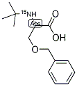 L-SERINE-N-T-BOC, O-BENZYL ETHER (15N) Struktur