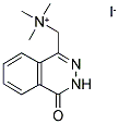 N,N,N-TRIMETHYL(4-OXO-3,4-DIHYDRO-1-PHTHALAZINYL)METHANAMINIUM IODIDE Struktur