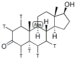 5ALPHA-DIHYDRO[1,2,4,5,6,7-3H]-TESTOSTERONE Struktur