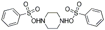 N,N'-PIPERAZINIUM BIS(BENZENESULFONATE) Struktur