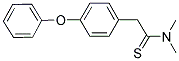 N,N-DIMETHYL-2-(4-PHENOXYPHENYL)ETHANETHIOAMIDE Struktur