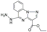 ETHYL 5-HYDRAZINOPYRAZOLO[1,5-A]QUINAZOLINE-3-CARBOXYLATE Struktur