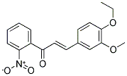 3-(4-ETHOXY-3-METHOXYPHENYL)-1-(2-NITROPHENYL)PROP-2-EN-1-ONE Struktur