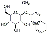 2-NAPHTHYL-BETA-D-GLUCOPYRANOSIDE MONOHYDRATE Struktur