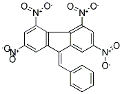 9-BENZYLIDENE-2,4,5,7-TETRANITRO-9H-FLUORENE Struktur