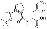 BOC-PRO-D-PHE-OH Struktur
