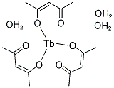 TERBIUM 2,4-PENTANEDIONATE, TRIHYDRATE Struktur