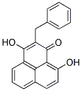 2-BENZYL-3,9-DIHYDROXY-1H-PHENALEN-1-ONE Struktur