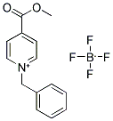 1-BENZYL-4-(METHOXYCARBONYL)PYRIDINIUM TETRAFLUOROBORATE Struktur