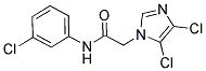 N1-(3-CHLOROPHENYL)-2-(4,5-DICHLORO-1H-IMIDAZOL-1-YL)ACETAMIDE Struktur