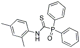 N-(2,4-DIMETHYLPHENYL)OXO(DIPHENYL)PHOSPHORANECARBOTHIOAMIDE Struktur