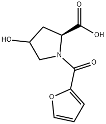 1-(2-FURYLCARBONYL)-4-HYDROXY-2-PYRROLIDINECARBOXYLIC ACID price.