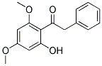 4',6'-DIMETHOXY-2-2'-HYDROXY-2-PHENYLACETOPHENONE Struktur