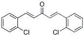 1,5-DI(2-CHLOROPHENYL)PENTA-1,4-DIEN-3-ONE Struktur