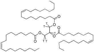 TRIOLEIN, [GLYCEROL-1,2,3-3H] Struktur