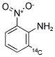 2-METHYL-6-NITROANILINE, [METHYL-14C] Struktur