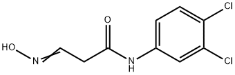 N-(3,4-DICHLOROPHENYL)-3-(HYDROXYIMINO)PROPANAMIDE Struktur