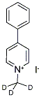 1-(METHYL-D3)-4-PHENYLPYRIDINIUM IODIDE Struktur