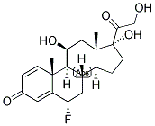 6-ALPHA-FLUOROPREDNISOLONE Struktur