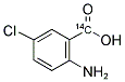 2-AMINO-5-CHLOROBENZOIC ACID [CARBOXYL-14C] Struktur