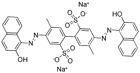 ACID RED 89 Struktur