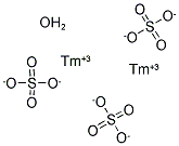 THULIUM SULFATE HYDRATE Struktur