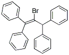 (2-BROMO-1,3,3-TRIPHENYLPROP-1-ENYL)BENZENE Struktur