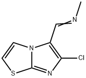 N-[(6-CHLOROIMIDAZO[2,1-B][1,3]THIAZOL-5-YL)METHYLENE]-N-METHYLAMINE Struktur