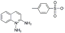 1,2-DIAMINOQUINOLINIUM 4-METHYLBENZENE-1-SULFONATE Struktur