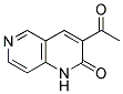 3-ACETYL-1,6-NAPHTHYRIDIN-2(1H)-ONE Struktur