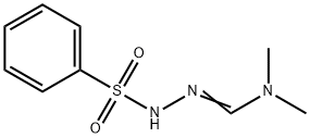 N,N-DIMETHYL-N'-(PHENYLSULFONYL)HYDRAZONOFORMAMIDE Struktur